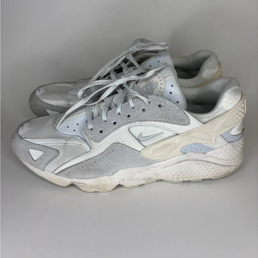 Nike Air Huarache Runner Summit White Platinum DZ3306-100 Mens Size 11.5 Shoes - Picture 3 of 16